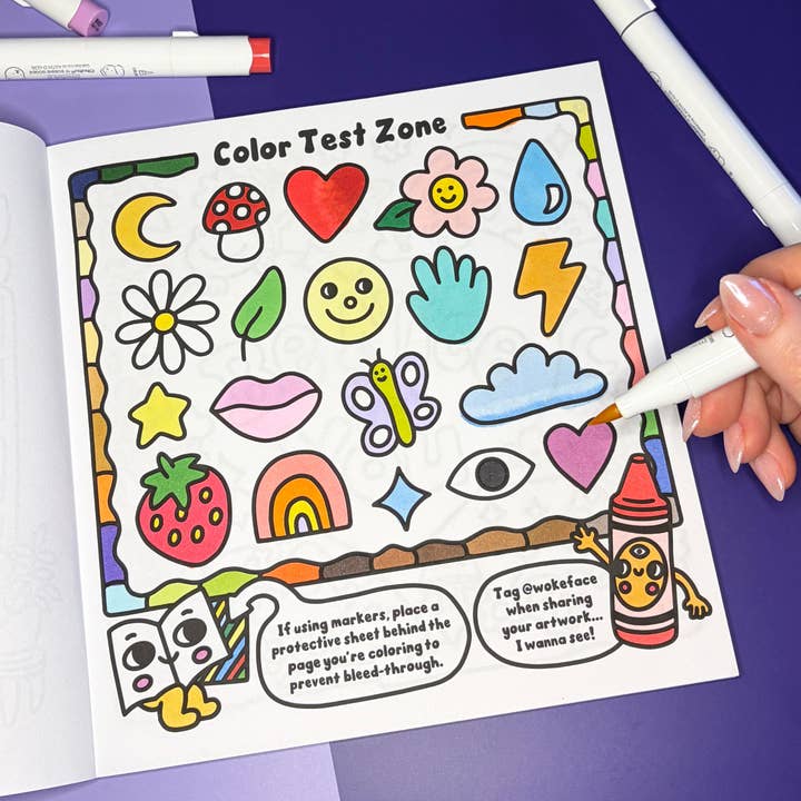 Wokeface - Wholesale Coloring & Activity Book - Kids & Baby - Coloring Book - Magical Moments Whimsical Stress Relief3