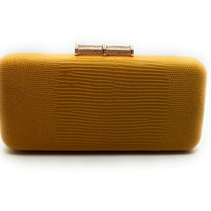 BRANDELIA - Venta al por mayor Bolso de mano - Mujer - Cartera De Mano Bolso Fiesta · Bambú Mostaza