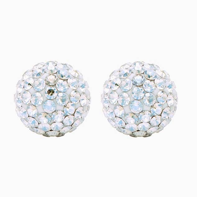 Aretes de tuerca con piedra natal Sparkle Ball™ de 8 mm para venta al por mayor de Hillberg & Berk