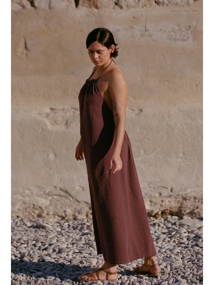 Nénés - Wholesale Dress - Women's - Léna Dress - Bordeaux3