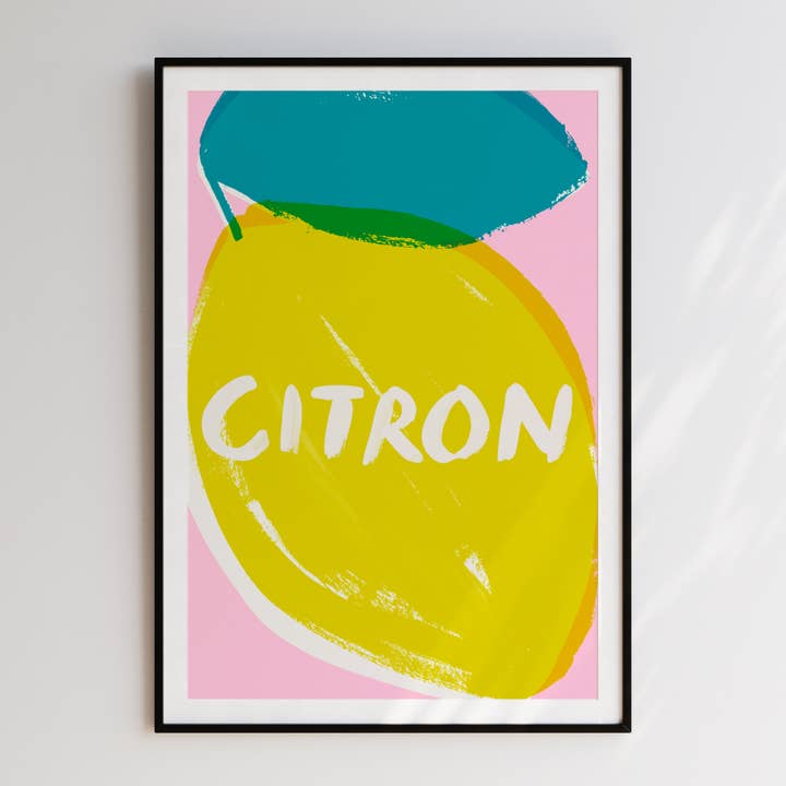 House Of Payne - Wholesale Art Print - Citron Art Print | Kitchen Room Decor | Poster Print1