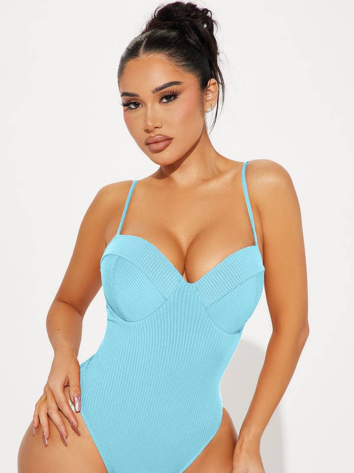 5besties inc - Wholesale Bodysuit - Women's - RIB JERSEY PADDED BODYSUITS3