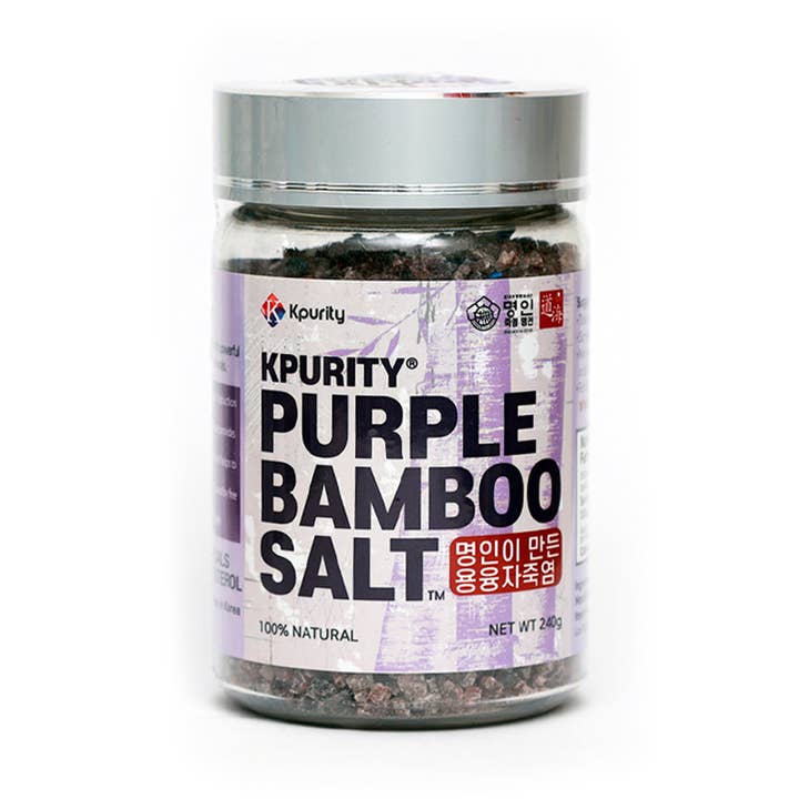 Artisan Yongyung Purple Bamboo Salt 240g (Crystal) for wholesale by KPurity