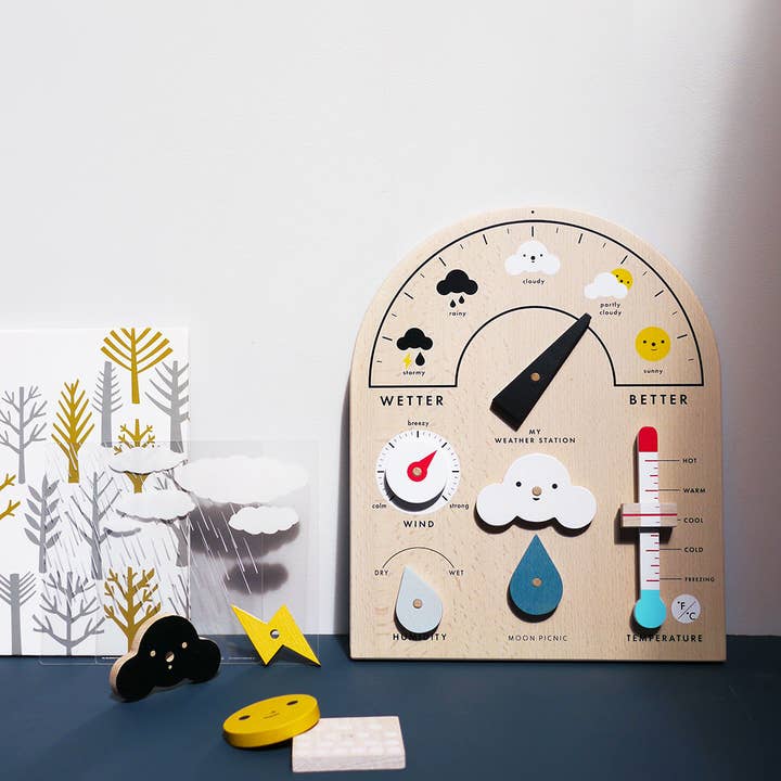 Moon Picnic - Wholesale Wood Toy - Kids - My Weather Station2