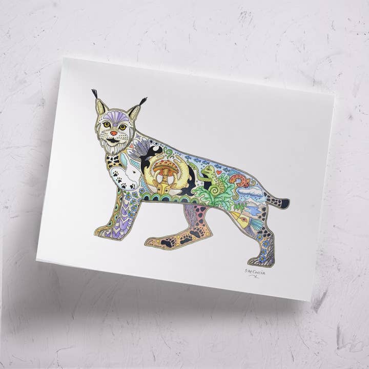 Lynx Signeret Print for engroshandel hos EarthArt International