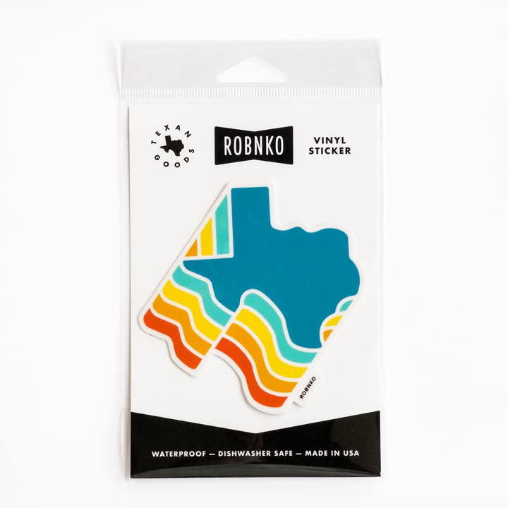 ROBNKO - Wholesale Sticker - Texas Peace Sticker - Vintage2
