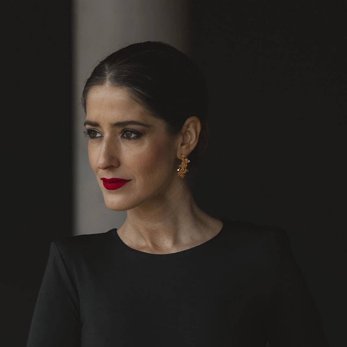 ACUS - Wholesale Hoop Earrings - Orchid Hoop Earrings2