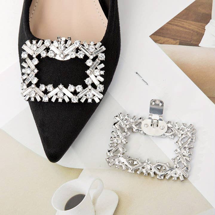 Ashlen - Wholesale Shoe Accessories - RHINESTONES SHOE DECOR (2 pieces)0