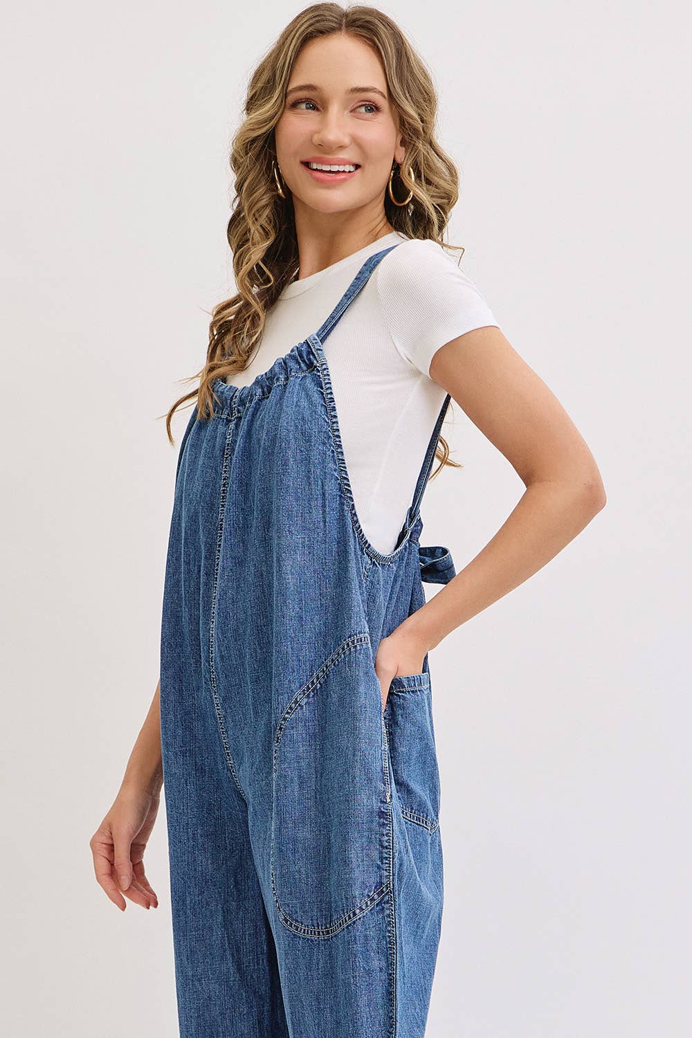 BLEU DENIM COMBINAISON EN JEAN en vente sur Faire6