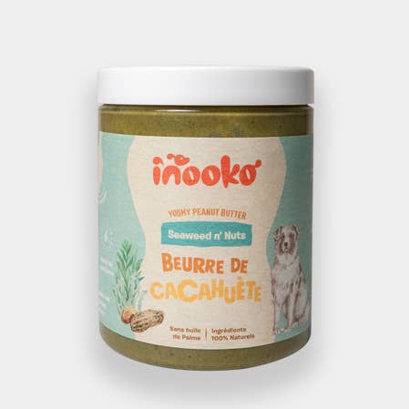 INOOKO - Wholesale Pet Food - Dog - Peanut butter for dogs - Spirulina and Kelp0