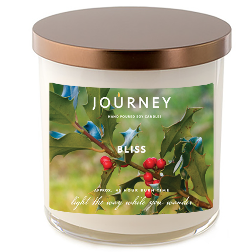 Lilypad Boutique - Wholesale Jar/Filled Candle - Bliss Soy Journey Wax Candle0