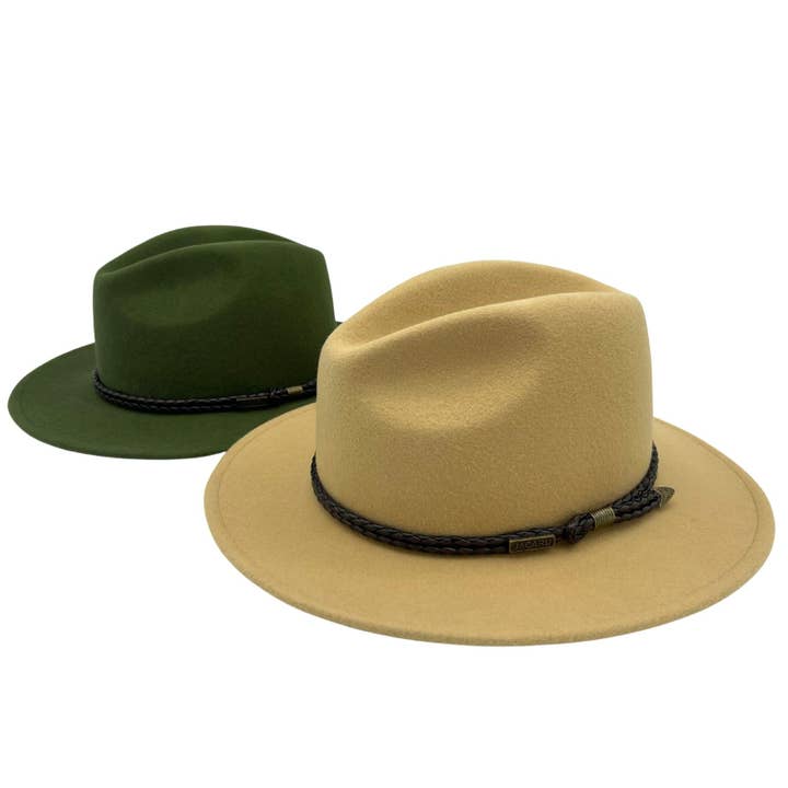Jacaru Australia - Wholesale Fedora - Unisex - Jacaru 1847 Outback Fedora Hat