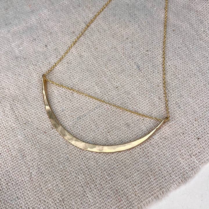 Sliding Arc Necklace for wholesale by Elysium Jewelry