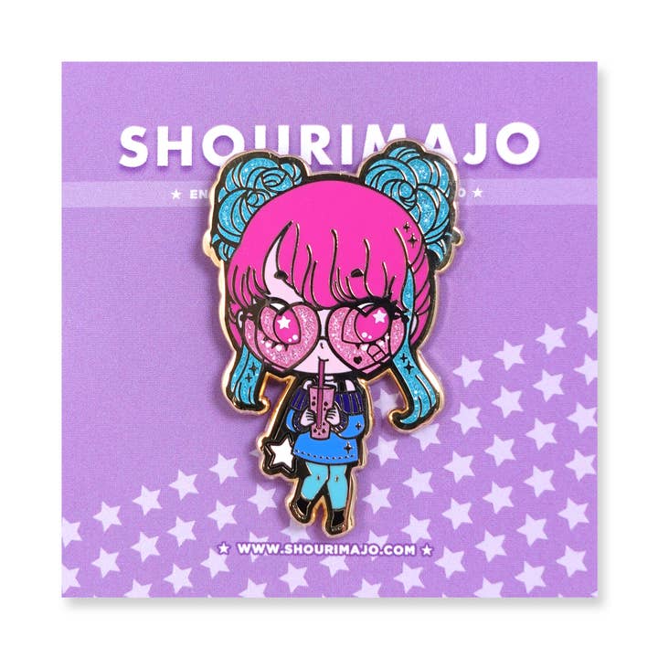 Enamel Pin Gradients for wholesale by SHOURIMAJO