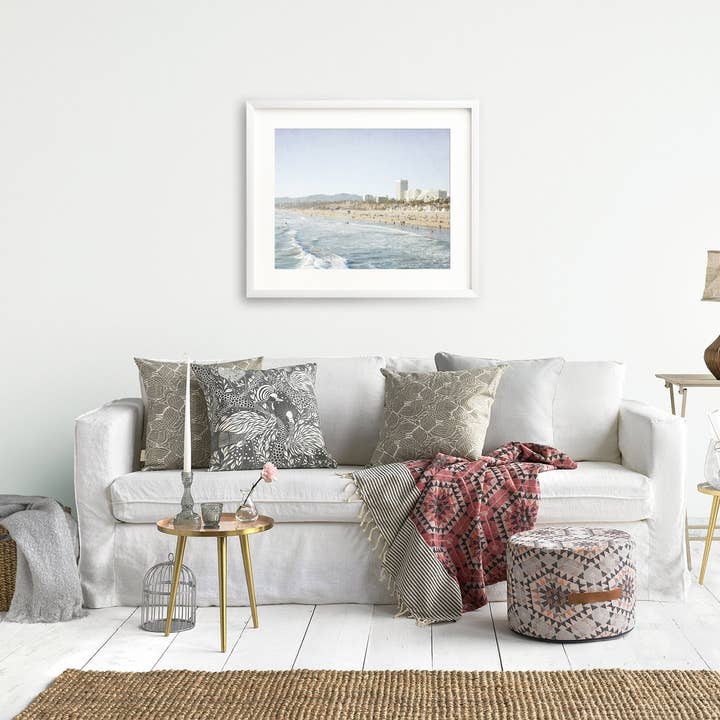 Offley Green - Wholesale Photograph - Santa Monica Print, 'Santa Monica Seaside'1