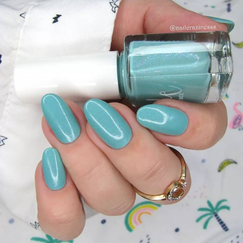 Nude experience – Engroshandel Neglelak – Hygge smaragdgrøn vegansk neglelak2