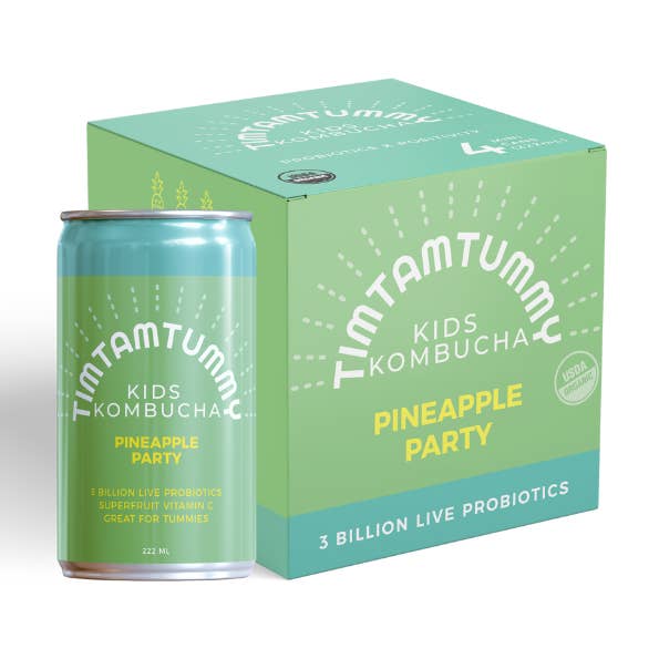 TIM TAM TUMMY - Wholesale Kombucha - Pineapple Party0
