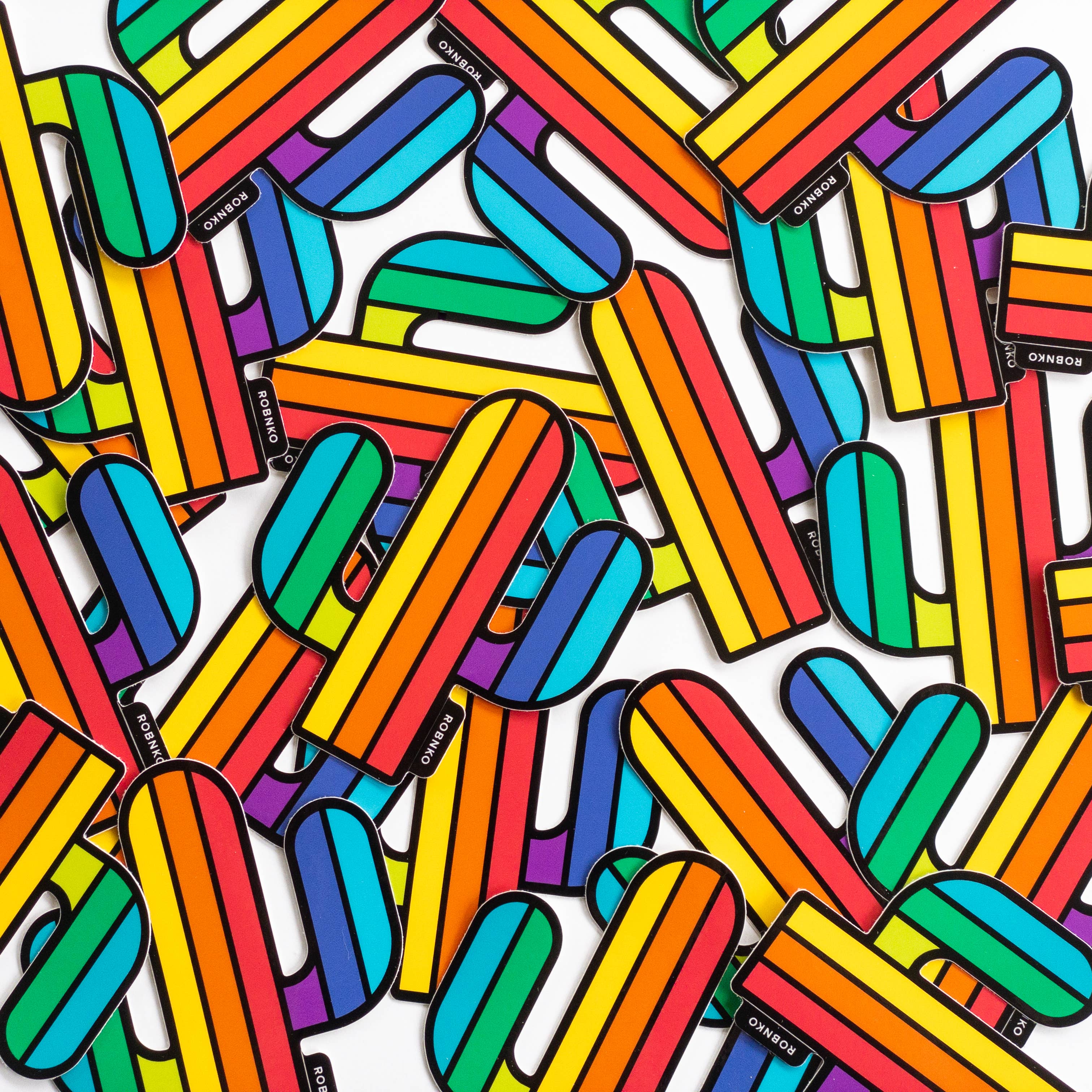 ROBNKO - Wholesale Sticker - Retro Cactus Sticker1