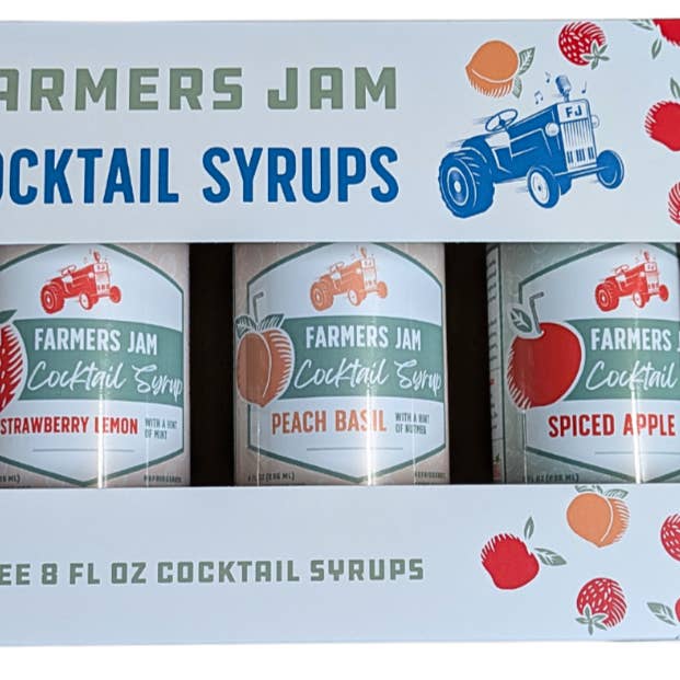 Farmers Jam - Wholesale Cocktail Mix/Syrup - Farmers Jam 3 Pack