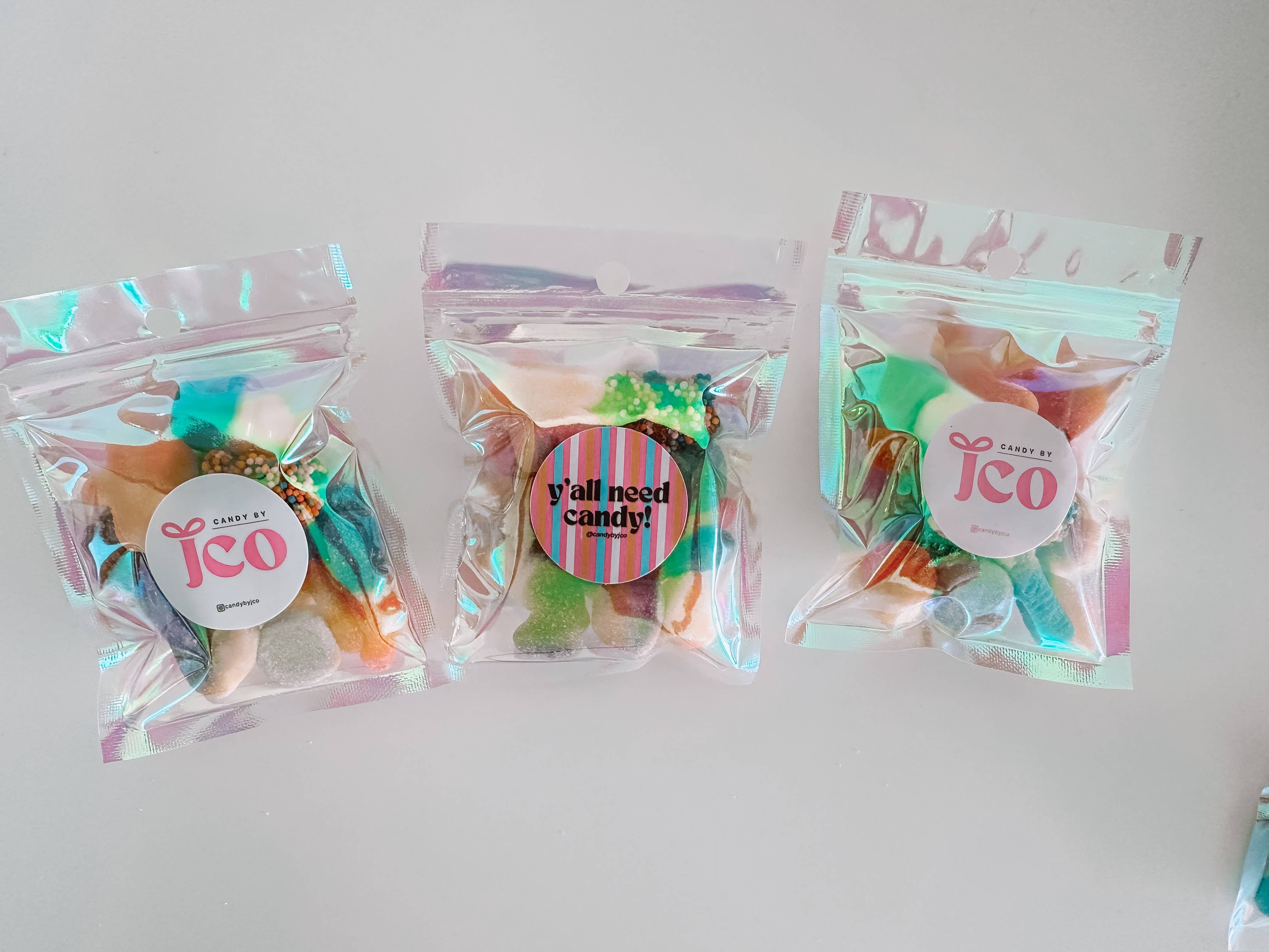 Candy by J.Co - Wholesale Gummy - Iridescent Party Packs6