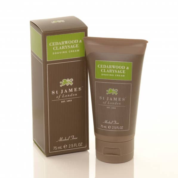C&C Crème à Raser Tube de voyage 75g pour la vente par St James of London