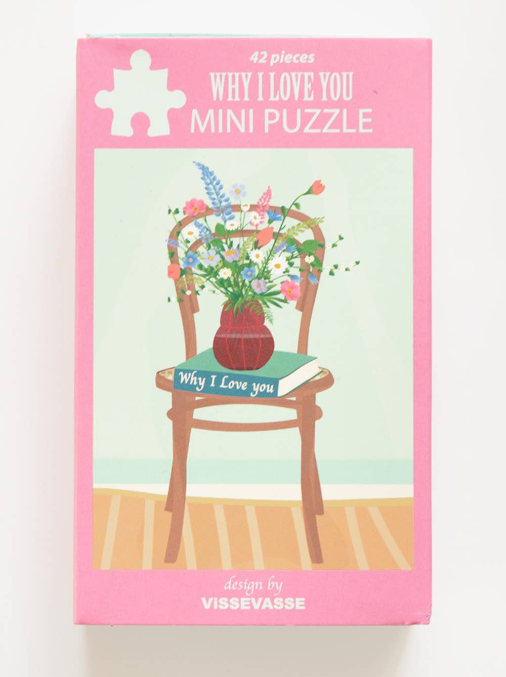 ViSSEVASSE - Wholesale Puzzle - Adult - HVORFOR JEG ELSKER DIG - mini puslespil2