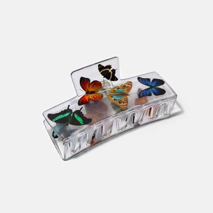 CHUNKS - Wholesale Hair Clip - Women's - Box Claw in Butterfly