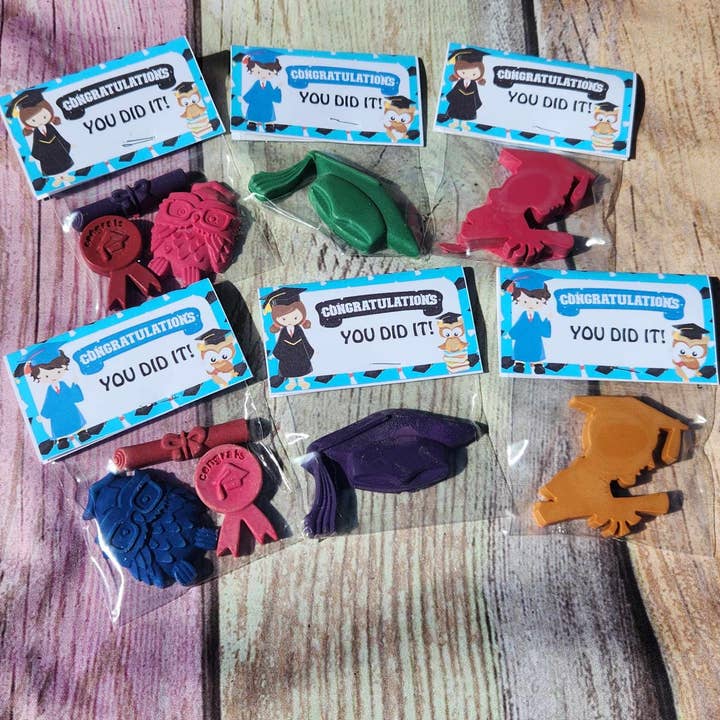 Graduation Crayons l Pre-K l Preschool gift l Graduation and other Purchase Wholesale graduation favors. Free Returns & Net 60 Terms on Faire trending on Faire.