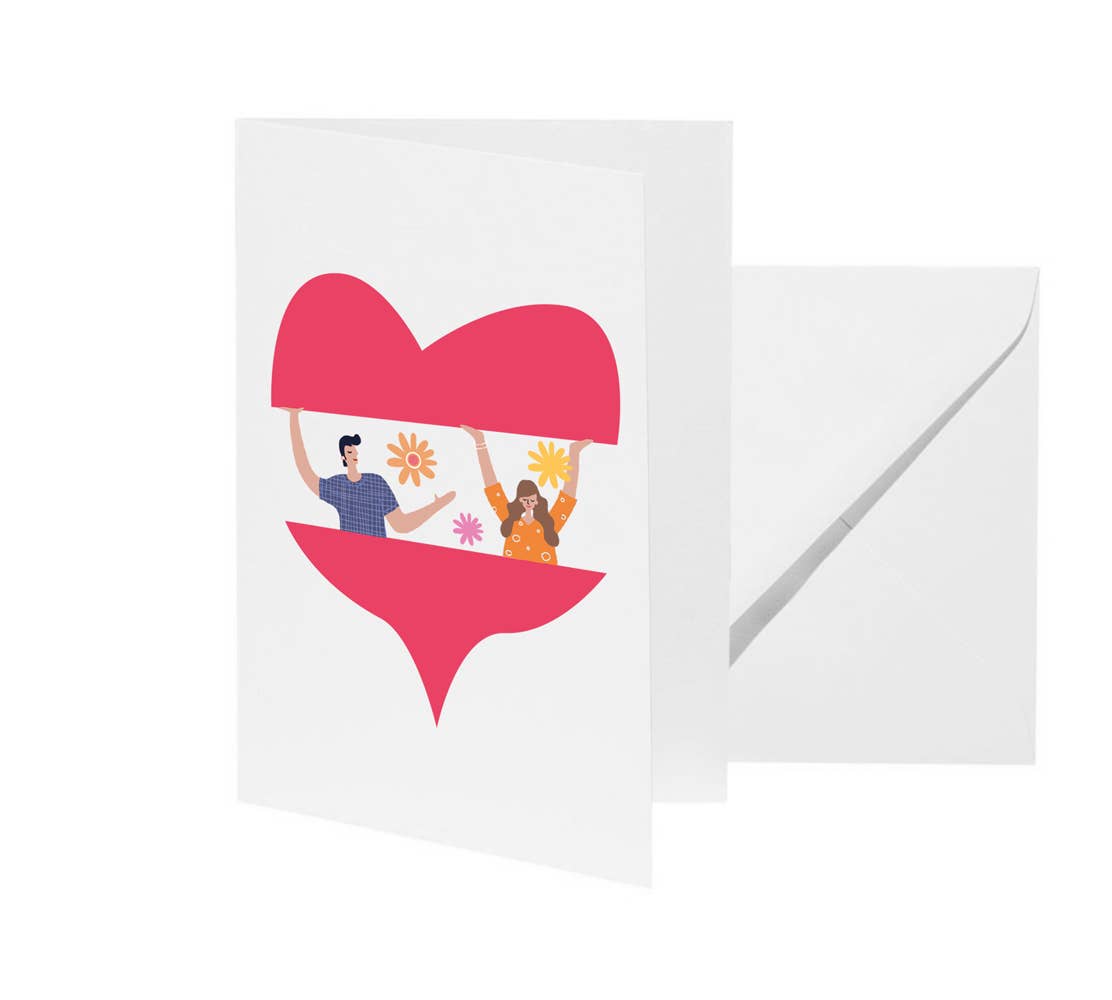 Fritzante - Wholesale Love Card - Open heart0
