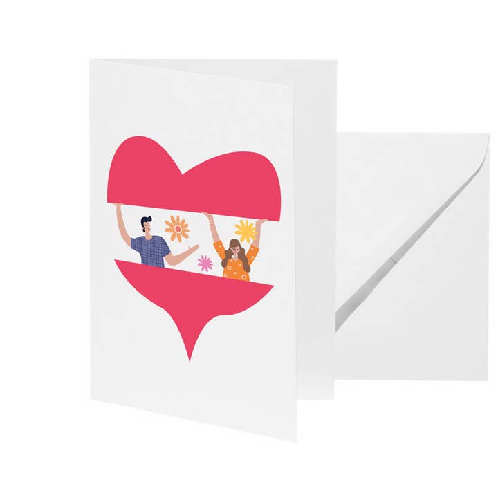 Fritzante - Wholesale Love Card - Open heart