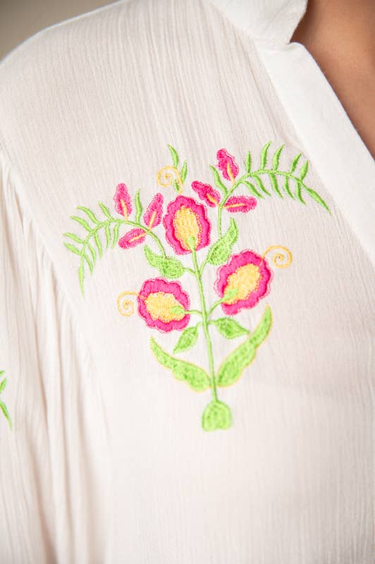 Lula Natura - Wholesale Dress - Women's - AMELIA WHITE DRESS4