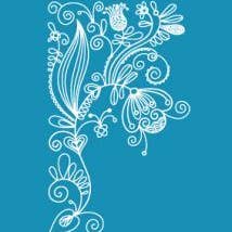 Crystal Candy Mini Mesh Stencils - Jacobean Corner for wholesale by Crystal Candy Unique Cake Decorations