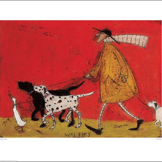 Sam Toft (Walkies) Kunsttryk for engroshandel hos The Art Group