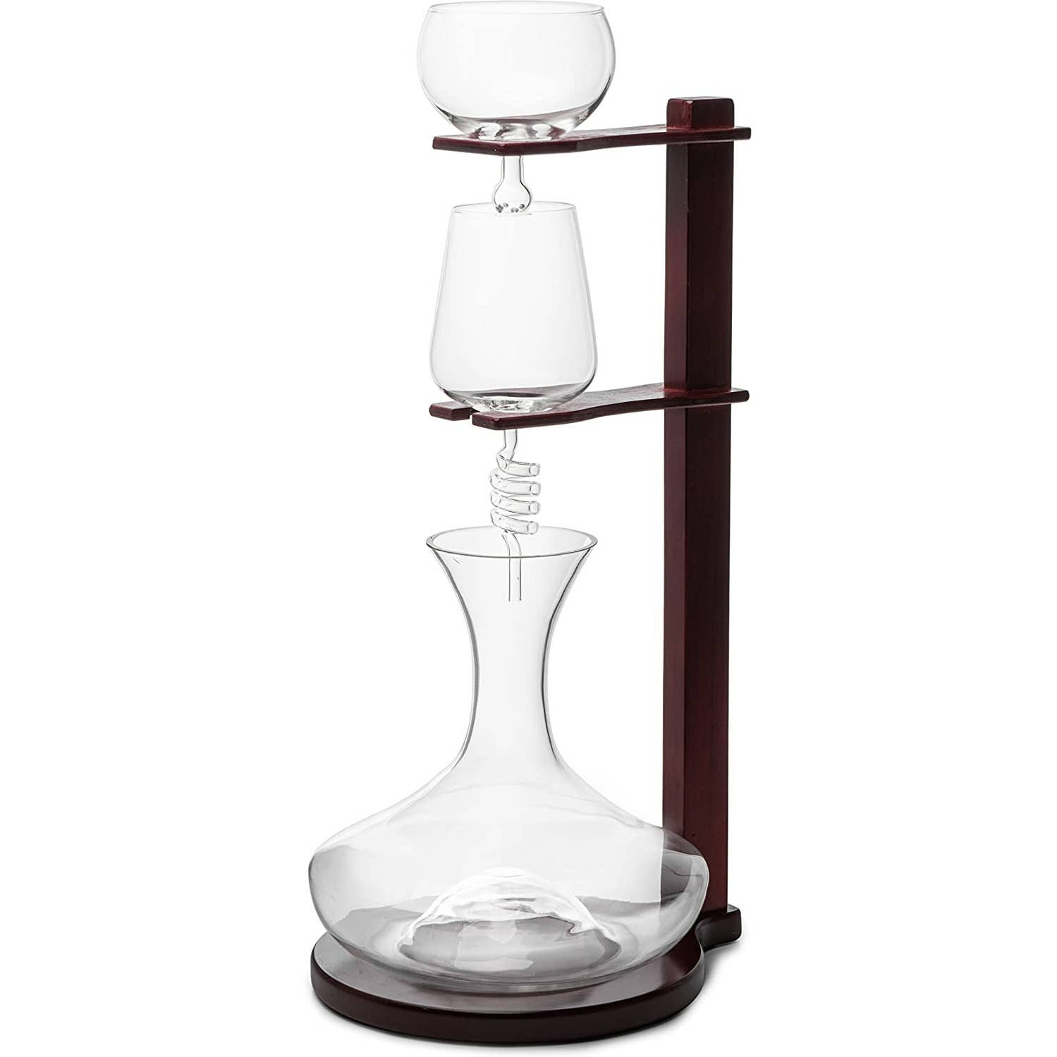 The Wine Savant /  Khen Glassware - Wholesale Wine Aerator - Wine Tower Decanting & Aerator Set by The Wine Savant4