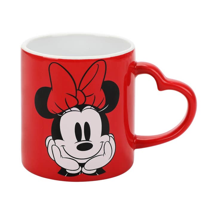 Bioworld Merchandising - Wholesale Coffee Mug - Disney Mickey Mouse Sculpted Handle 16 oz. Ceramic Mug0