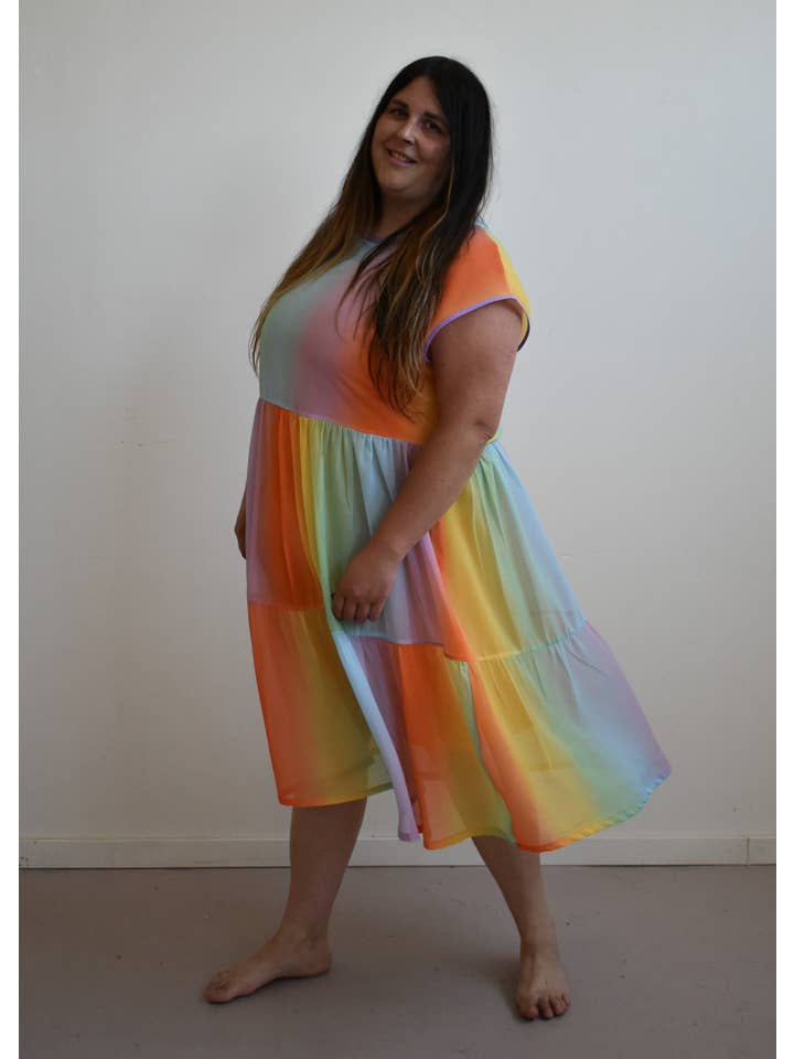 Altar - Wholesale Dress - Women's - Prism Dress in Sunrise13