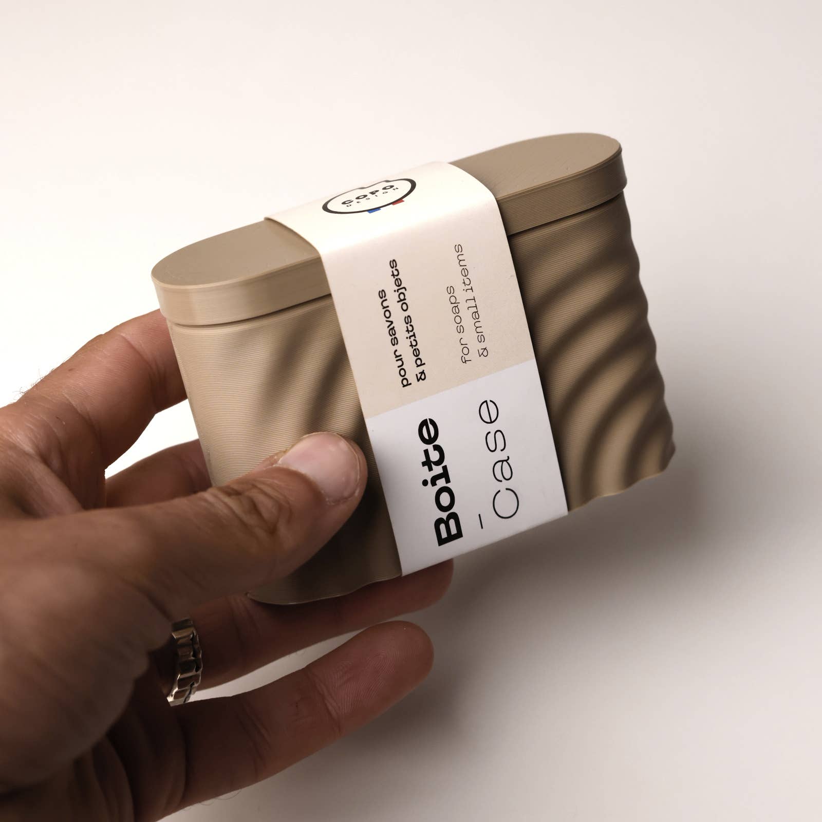 Copo Design – wholesale Soap dispenser – Soap travel Case - Earthy Colors - Plastic free - Rectangle 5