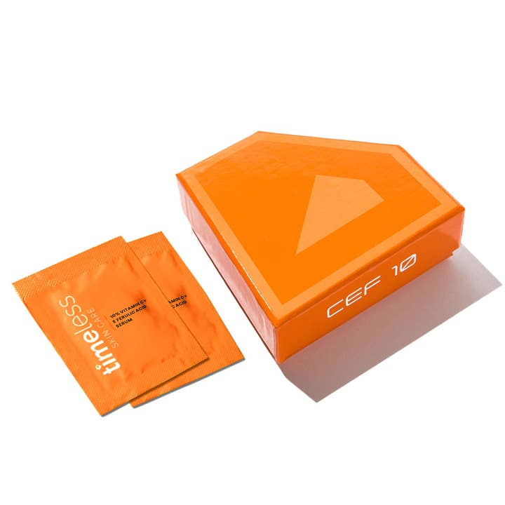 10% Vitamin C + E Ferulic Acid Serum | Pouches for wholesale by Timeless Skin Care