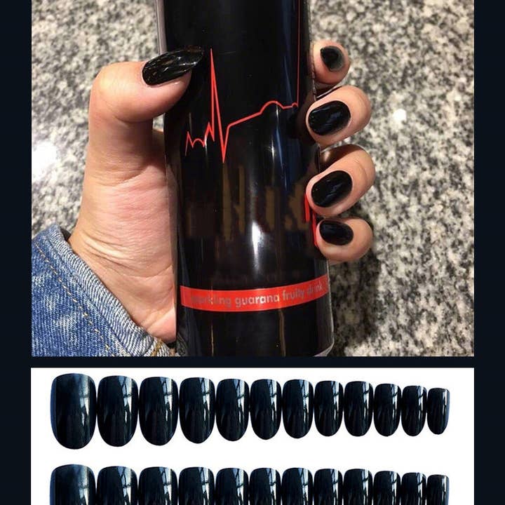 Black Nail Patch MIS0594 for wholesale on Faire0