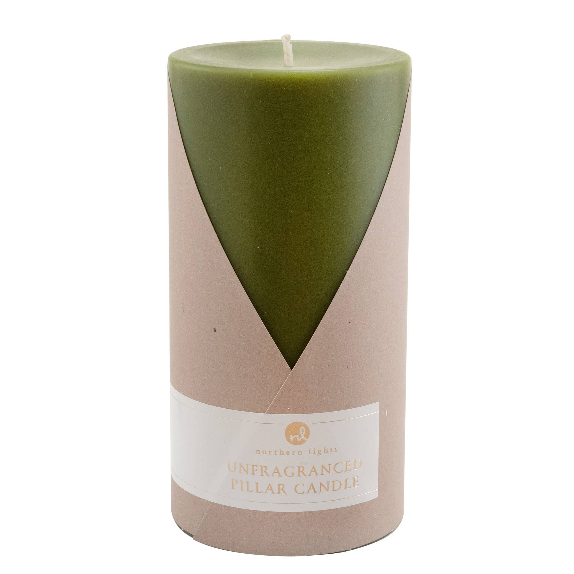 Northern Lights - Vente Bougies piliers - Pilier 3x6 non parfumé10