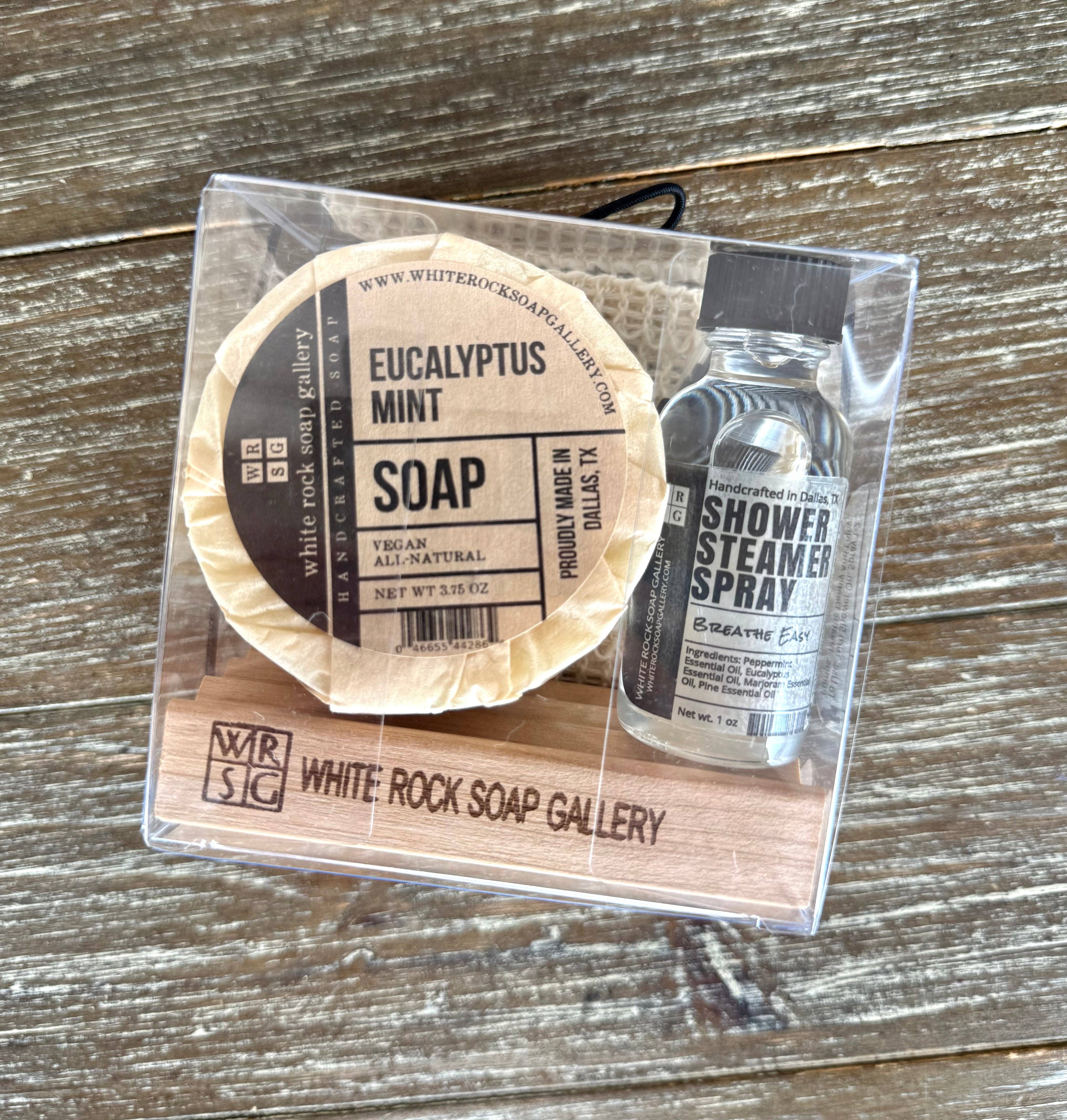 White Rock Soap Gallery - Wholesale Bath & Body Set - Breathe & Bathe Gift Set - Mint Edition1