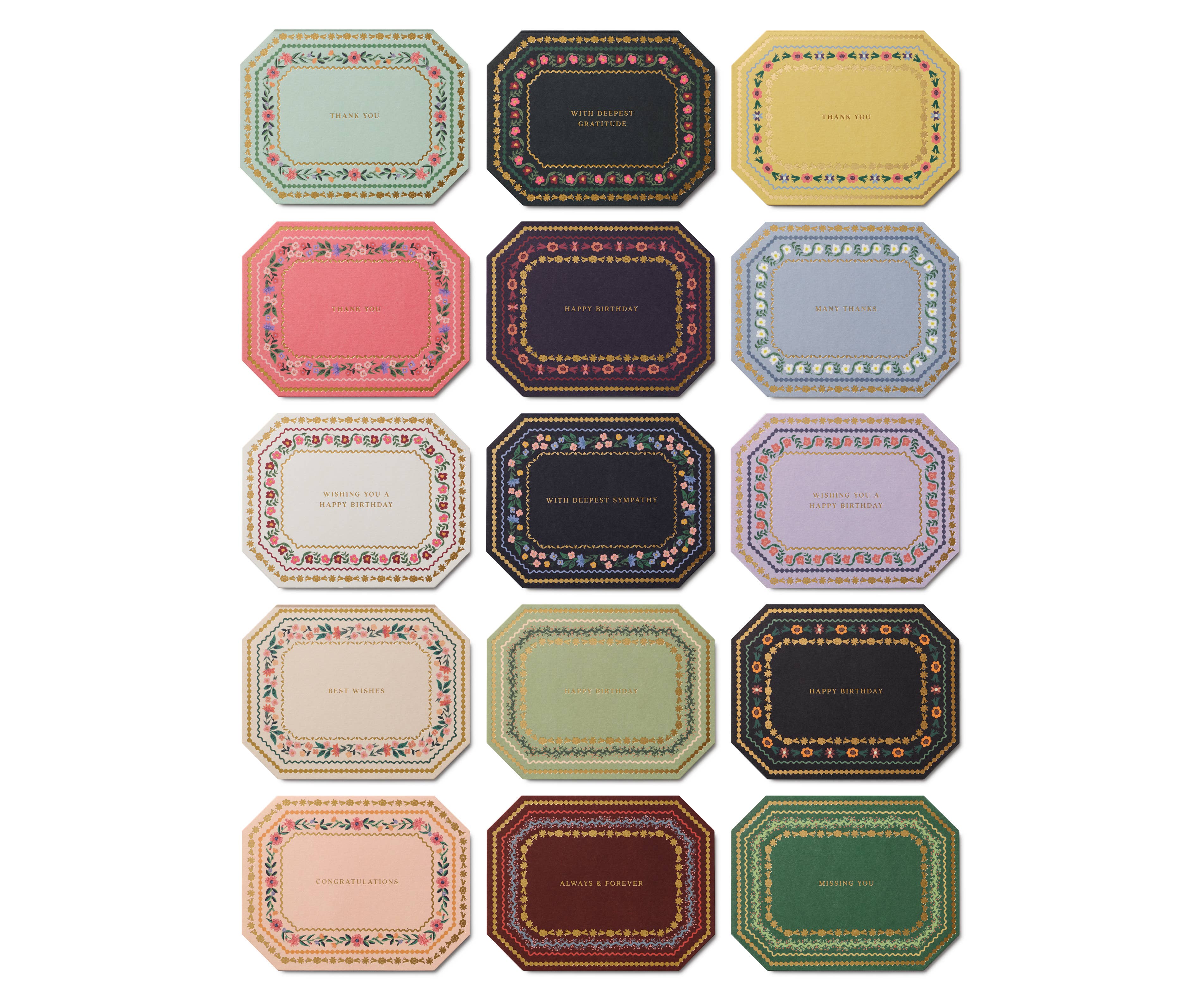 Rifle Paper Co. - Wholesale Everyday Greeting Card - Gemma Essentials Card Box1