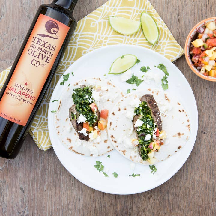 Texas Hill Country Olive Co. - Wholesale Olive Oil - Jalapeno Infused Olive Oil - 100ml.3