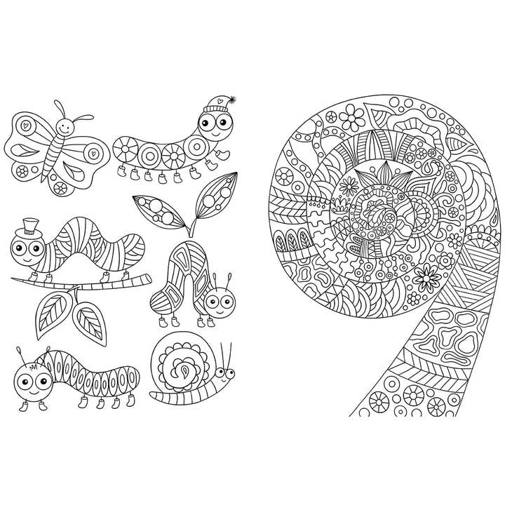 Insight Editions - Wholesale Coloring Book - Kids & Baby - Mindful Coloring for Kids