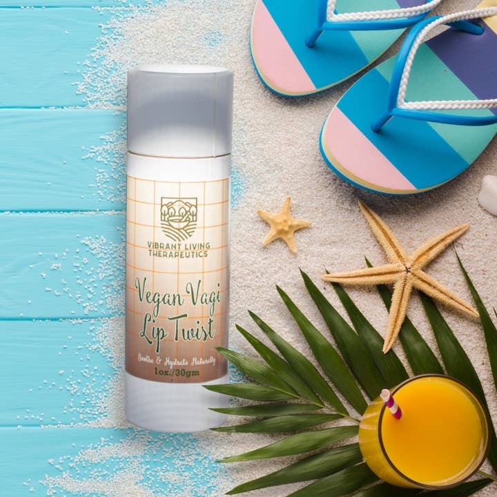 Vibrant Living Therapeutics -Body Care for Menopause - Wholesale Personal Lubricant - Vegan Vagi LipTwist-Plant-Based Balm for Vaginal Dryness5