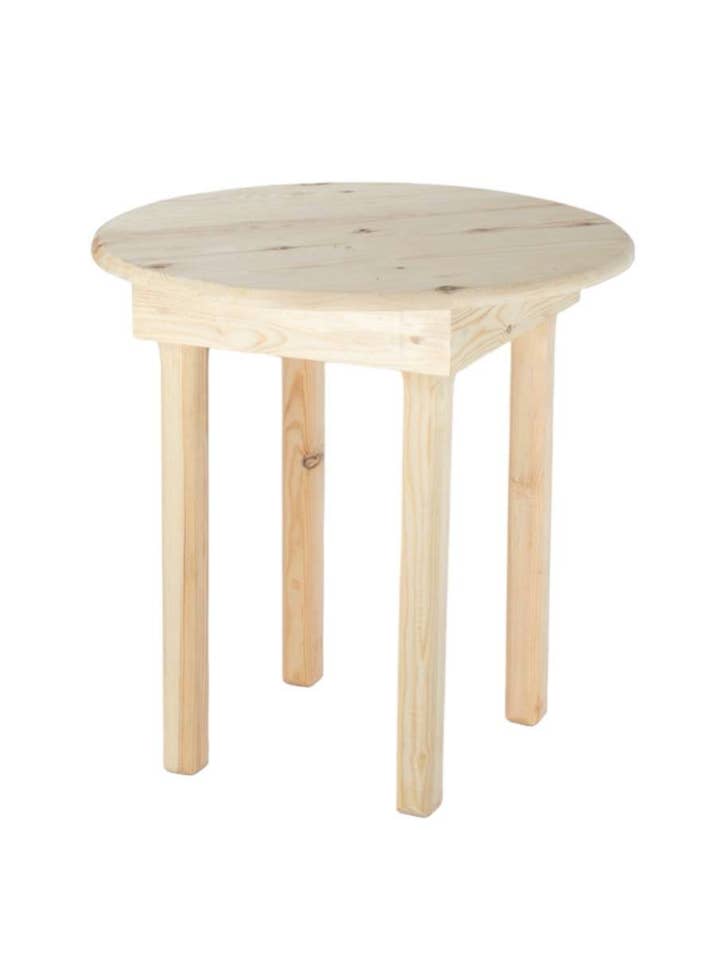KD3582435_00 - ROUND WOODEN TABLE, 60 DIAMETER x 60 HEIGHT. for wholesale by Kbas