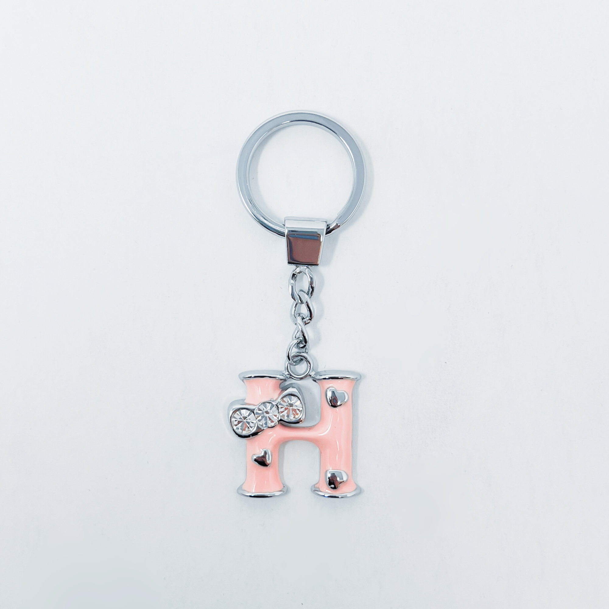 Rucci Professional - Wholesale Keychain – Unisex - KC Keychain with G-H-I Initials3