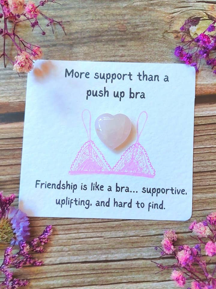 Abrazo de bolsillo de amistad, tarjeta de amistad divertida, galentines para venta al por mayor de Colourful CeCe