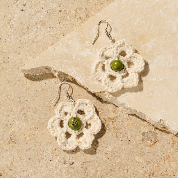 Tipay Cotton Thread Earrings for wholesale by Ten Thousand Villages