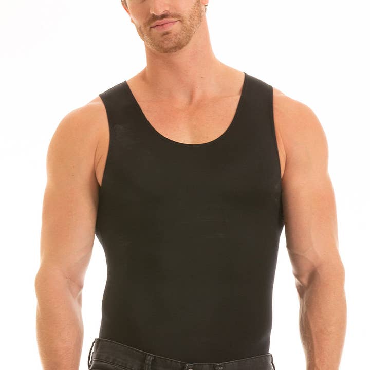 InstantFigure - Wholesale Shirt - Men's - Insta Slim I.S.Pro USA Big & Tall Compression Muscle Tank MS0001BT
